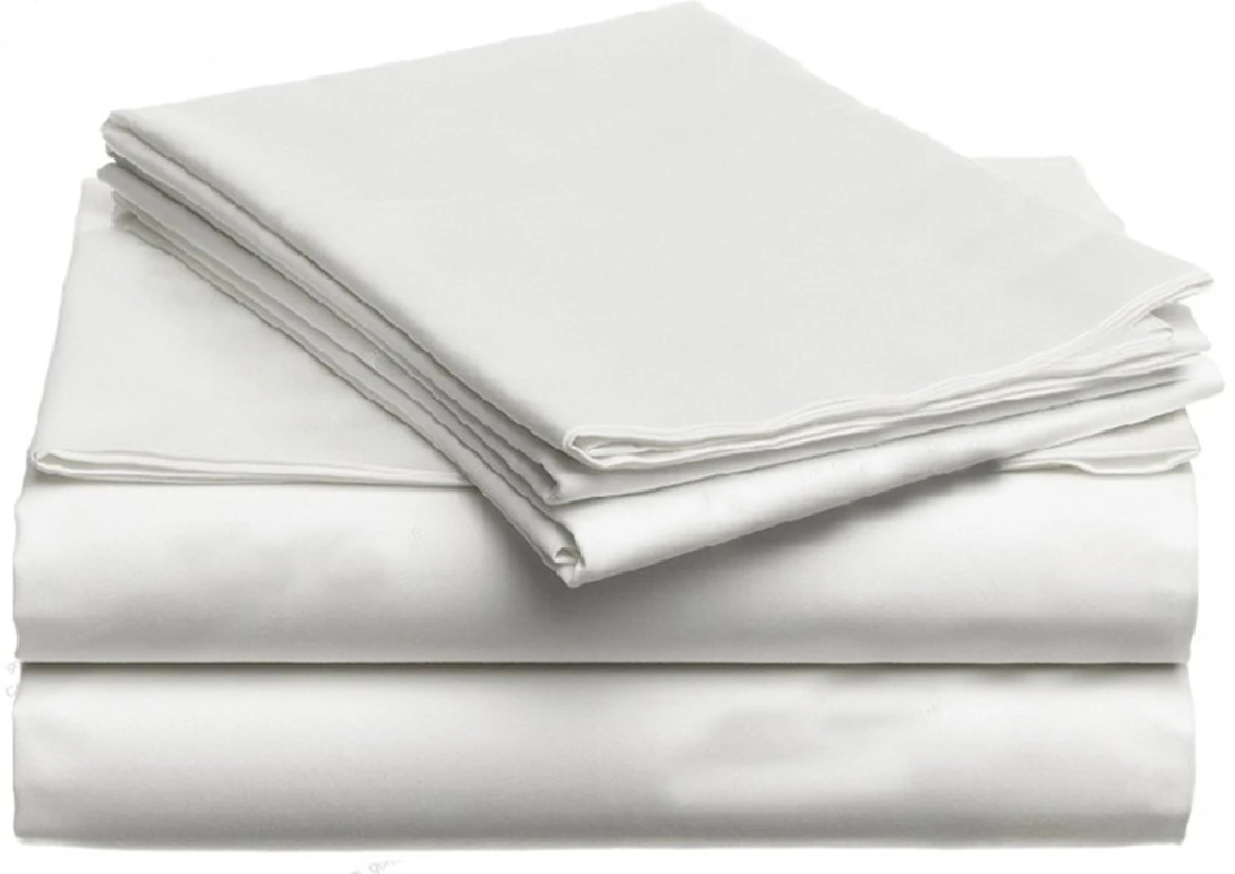 100% Egyptian Cotton 1600 TC White Champagne Colors Pillowcases 95 x 51 Cm 16 Pieces 100 x 35 cm 8 Pieces Customize