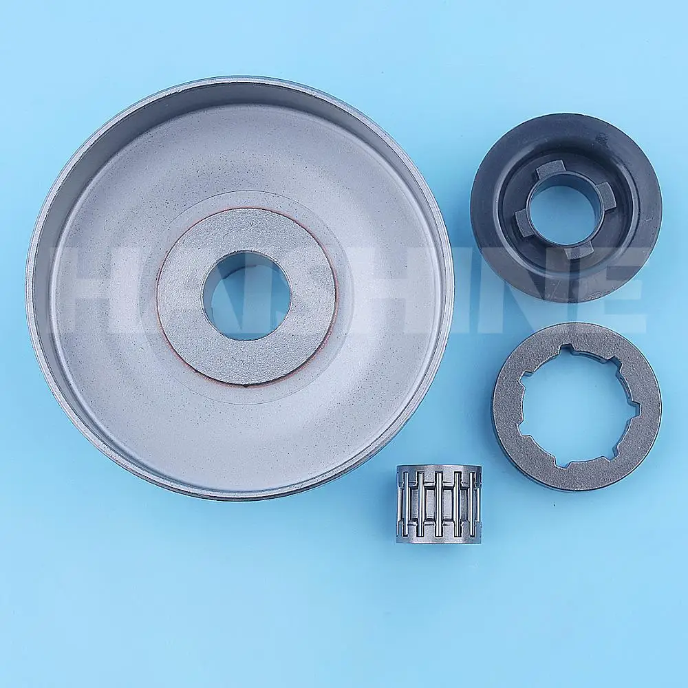 Imagem -02 - Tambor de Embreagem Husqvarna 394 394xp 395xp Roda Dentada Peças de Reposição com Rolamento de Agulha 395 Polegadas7t