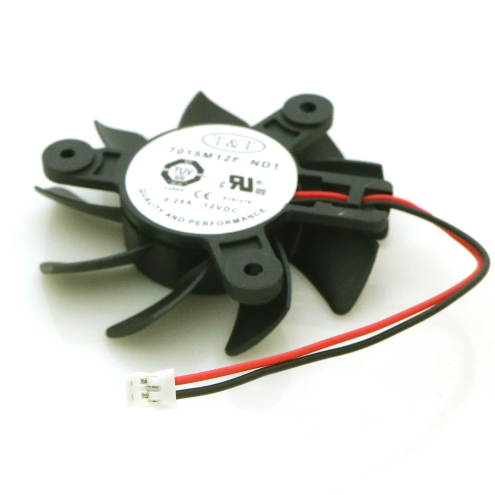 Free Shipping New 7015M12F ND1 65mm 47*47*47mm 12V 0.25A 2Wire 2Pin Graphics / Video Card VGA Cooler Fan