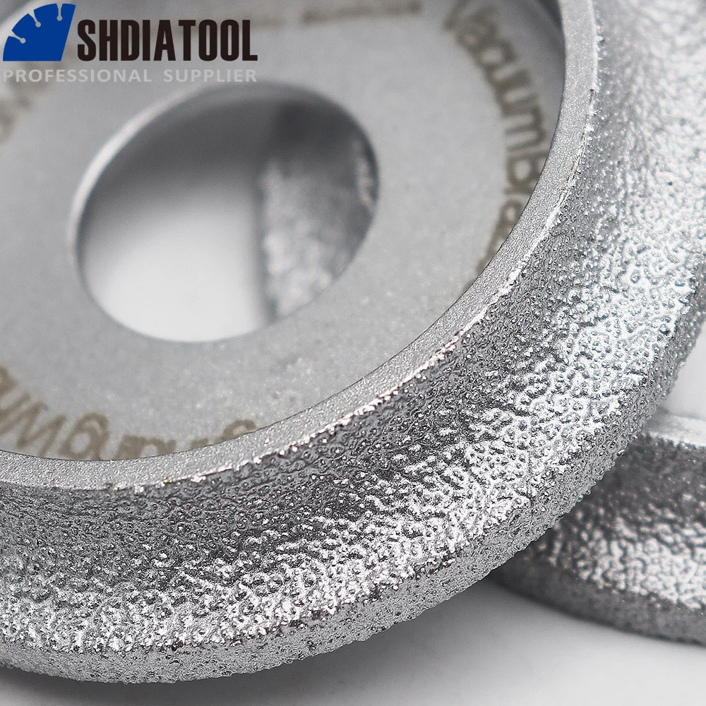 Shdiatool-ダイヤモンド研削ホイール,デモイデントプロファイルホイール,研磨,フライス研磨,エッジ成形タイル,磁器,セラミック石,3インチ,75mm