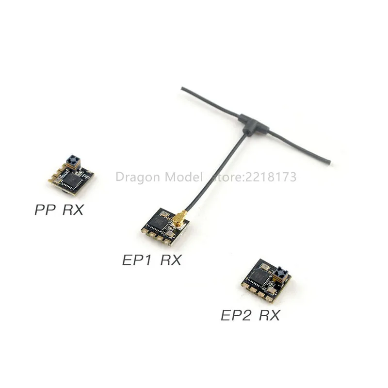 HappyModel ExpressLRS ELRS 2.4G RX SX1280 Nano Long Range Receiver PP  EP1 EP2 RX EP1 TCXO/EP2 TCXO 10X10mm for RC Airplane