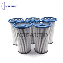 5X Fuel Filter Insert 5Q0 127 177B For AUDI A3 SEAT Leon SKODA Octavia VW Golf Jetta Passat 5Q0127177 5Q0127177B