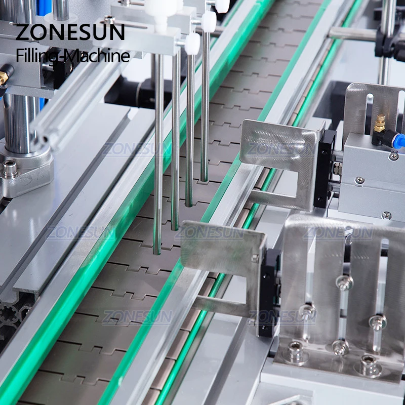 ZONESUN – pompe péristaltique, Machine de remplissage d'aérosol, Soda, boisson, vin, parfum, bouteille d'eau, Machine d'emballage automatique