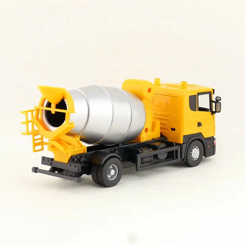 Automaxx 1:43 Scale Diecast Metal Model Scania Cement Mixer Truck Toy Car Doors Openable Educational Collection Gift For Boy