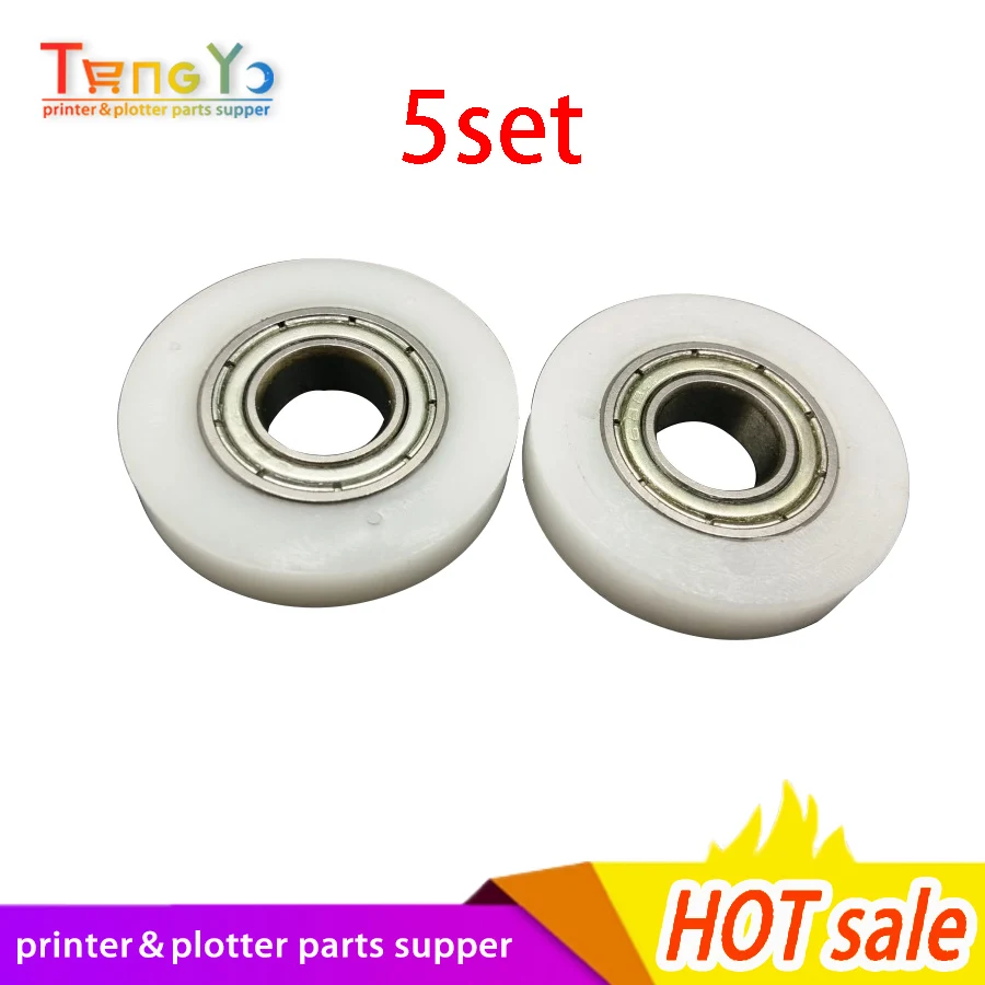 5SET Developer Spacer Roller FB6-6569-000 For Canon iR 5055 5065 5075 5050 5570 6570 5070 5000 6000 5020 6020 NP6050