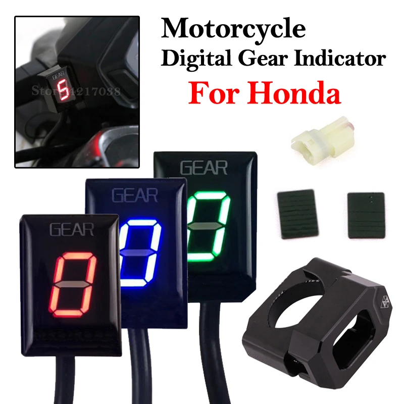 

Motorcycle 1-6 Level EFI Speed Gear Display Indicator Aluminum ECU Gear For Honda CBR CBR300 CBR1000R CBF500 NC400X NC700 VT400