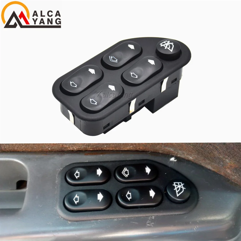 Window Lifter Switch Driver Side For Ford Ranger Fiesta Ecosport Mitsubishi Space Star 1995 1996 1997 1998 1999-2008 7S6514529AA