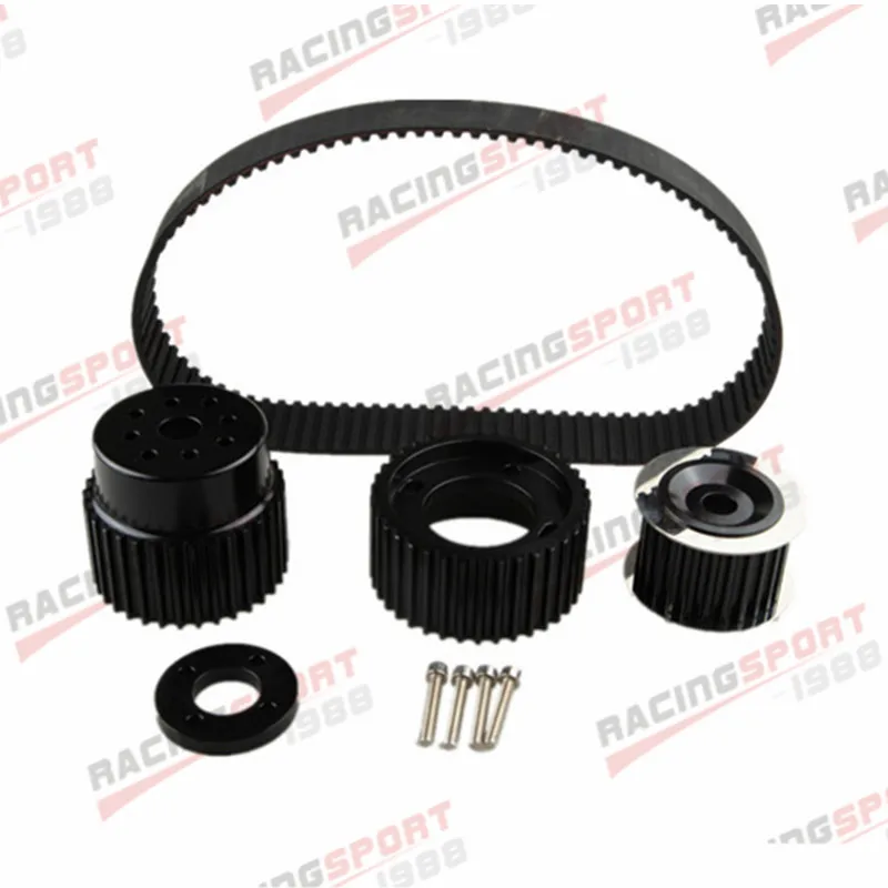 1.5\'\' Notch Belt Gilmer Drive Pulleys Kit For Mazda 12A 13B 20B 15mm RX7 FD FC RX3