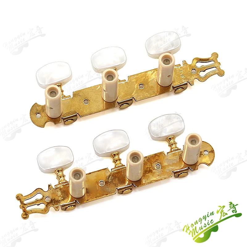 1SET Golden Classic Guitar String Tuning Pegs Machine Heads Tuners Keys PartsDJ204GK-P1W