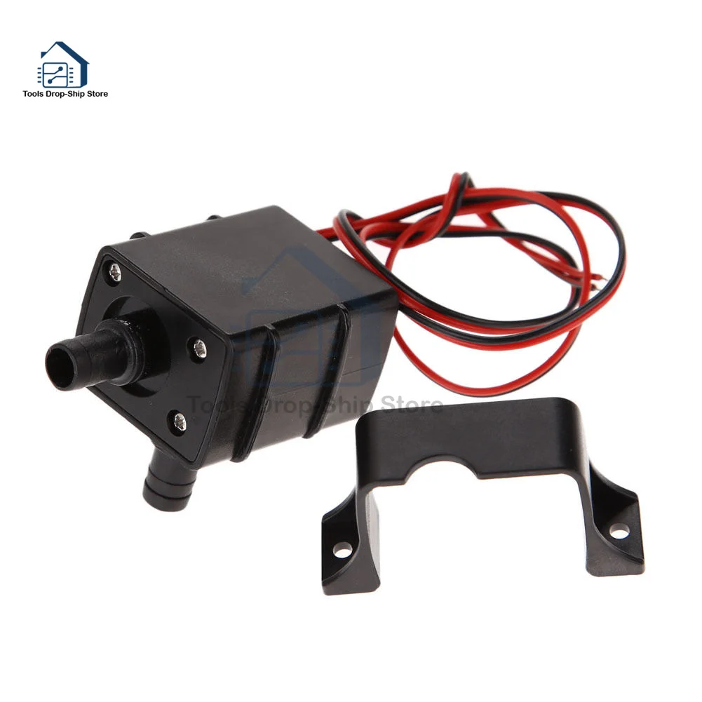 DC 12V 240L/H Micro Submersible Aquarium ปั๊มน้ำมินิปั๊มสำหรับถังปลา Super Sound-ปิดกันน้ำ