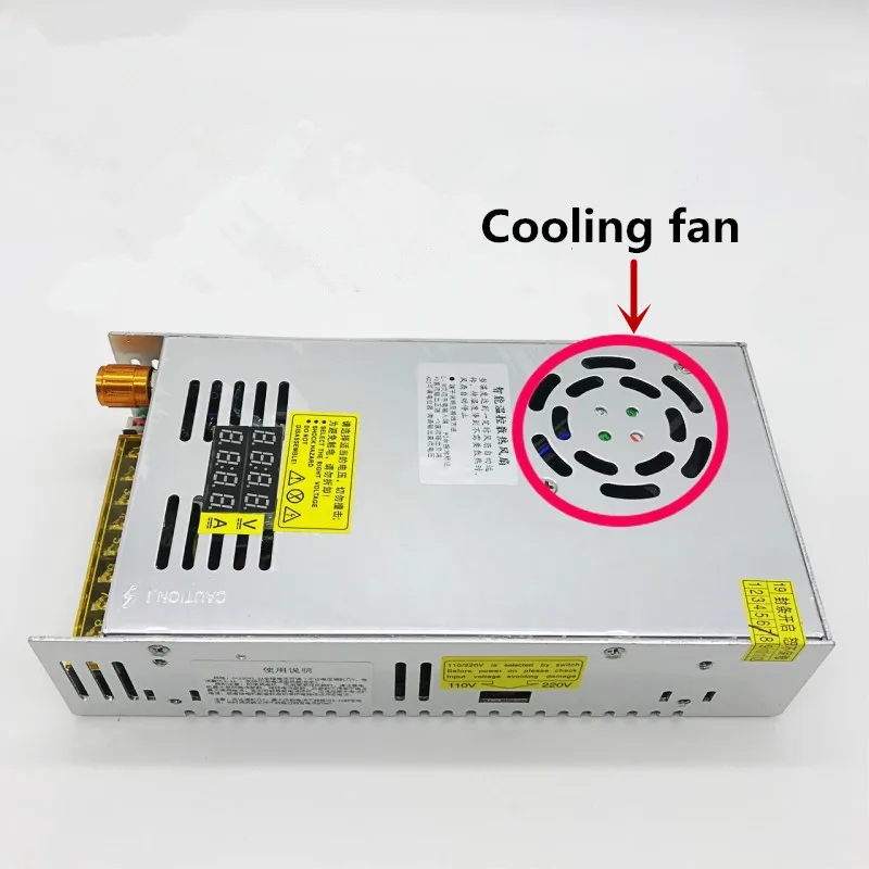 CHUX 480w Switching Power Supply 5V12v 24v 36v 48v 60v 160V Adjustable Display AC-DC Converter 80v 120v 220V LED Power Supply