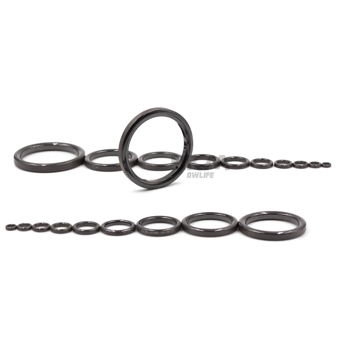 Angelrutenführungsring, 10 Stück ~ 100 Stück, verschleißfester Keramik-Führungsring, Stangenreparatur-Ersatzset, Alconit-Ring, Schwarz, 6 mm ~ 47,3 mm – Detail 10