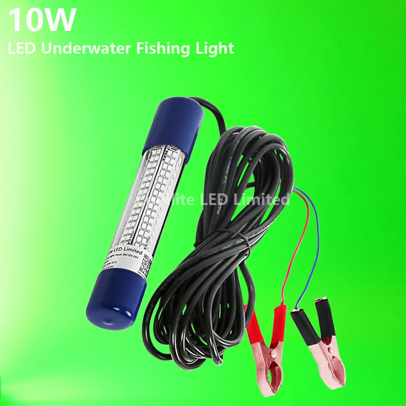 Imagem -03 - Submersível Noite Barco de Pesca Led Luzes de Pesca Isca Peças 10w 12v24v