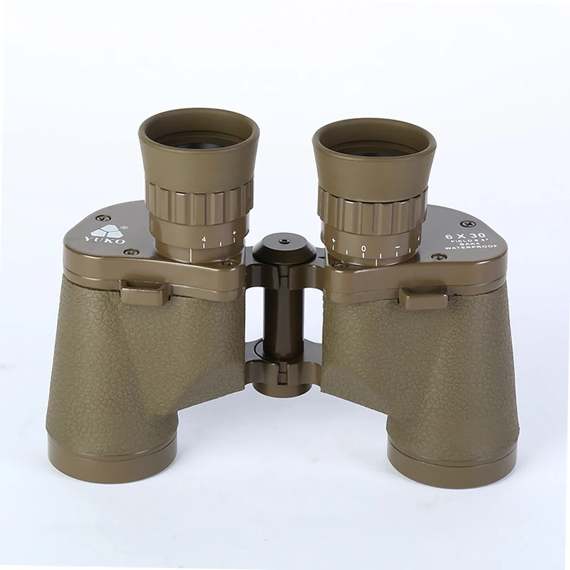 Military 6x30 Binocular Telescope with Reticle HD Waterproof lll Night Version Outdoor Camping Bird-watching Binoculars