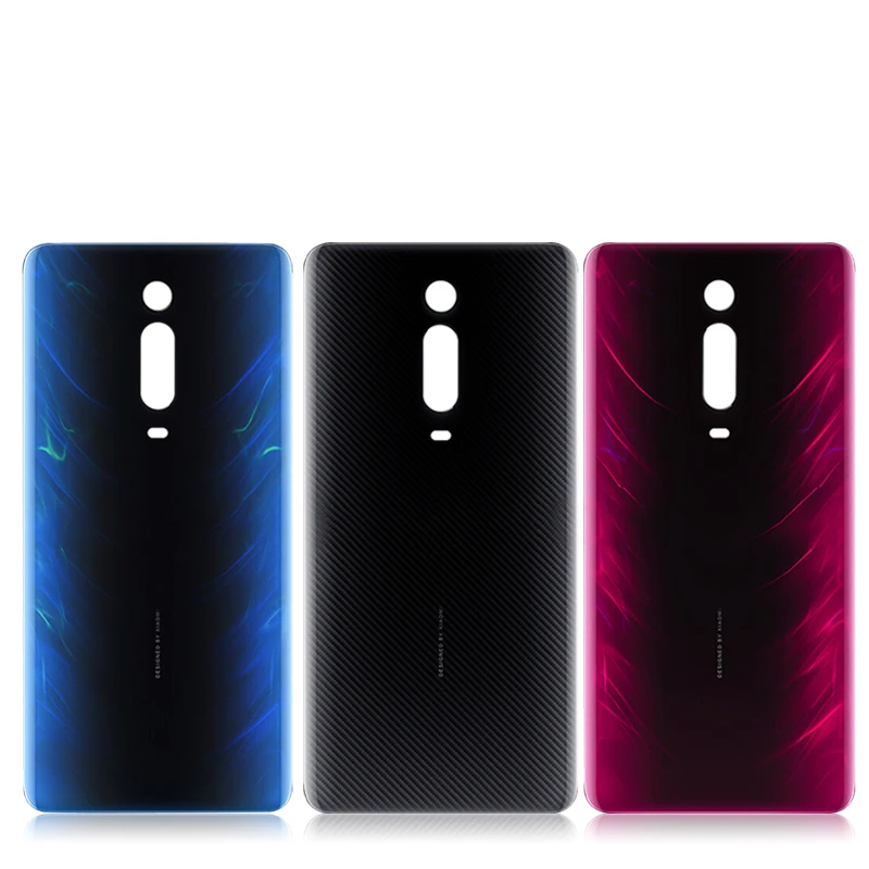 For Xiaomi 9T Pro Glass Case For Redmi K20 Pro Rear Back Cover For Mi 9t Battery Housing Protection Door Replacement Shell Parts