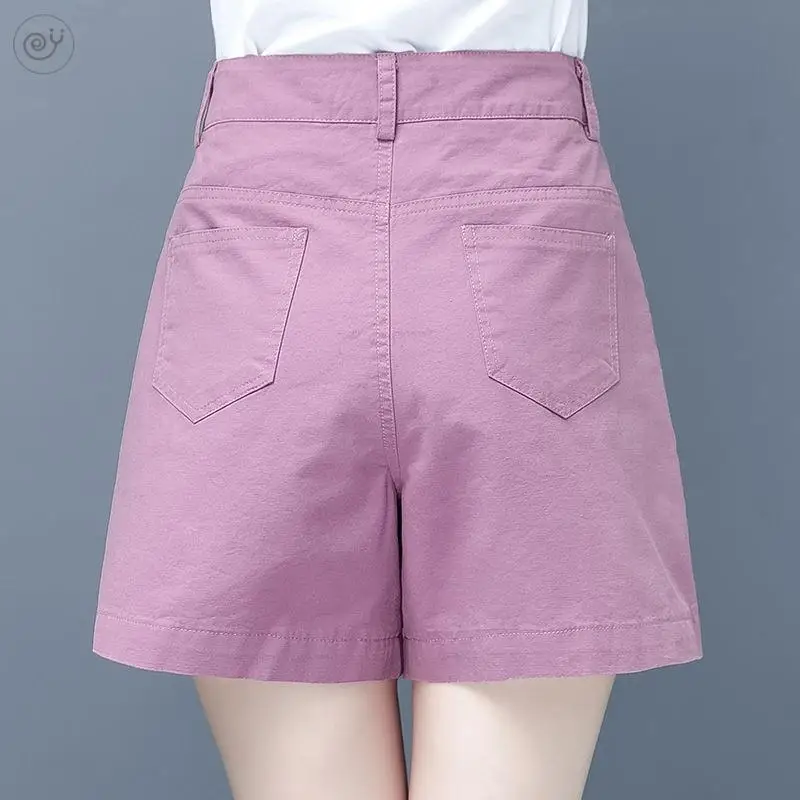 

Shorts Women Shorts Women's Summer High Waist Loose 2021 Summer Casual Pants Ropa Mujer