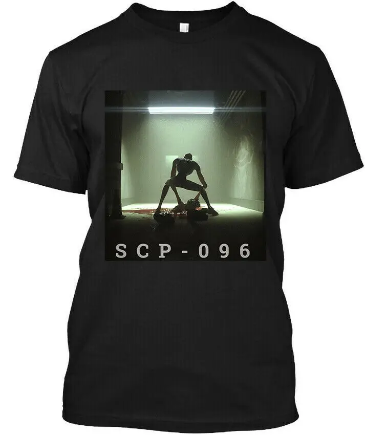 NWT SCP-096 The Shy Guy SCP Foundation Animation Fictional Vintage T-SHIRT L-XL