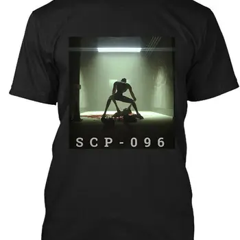 NWT SCP-096 The Shy Guy SCP 재단 애니메이션 허구 빈티지 티셔츠 L-XL