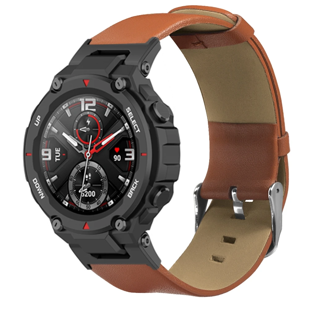 เปลี่ยนสายนาฬิกาสำหรับ Amazfit T Rex สร้อยข้อมือสมาร์ทสายรัดข้อมือสำหรับ Xiaomi Huami Amazfit T-Rex pro