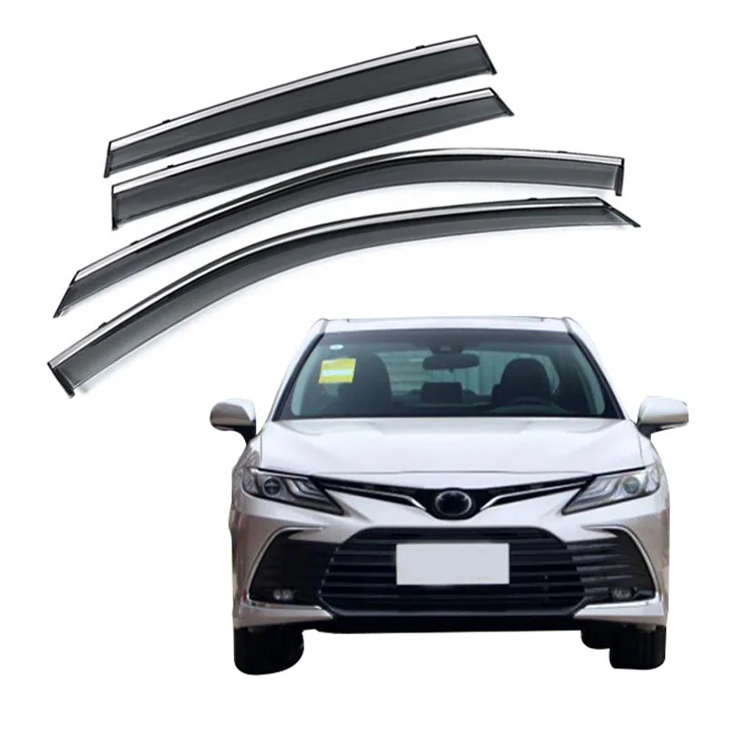 

Window Visors Smoke Rain Shield Window Shields Sun Rain Deflector Guards For Toyota Camry 2021 2022 Car Accessories