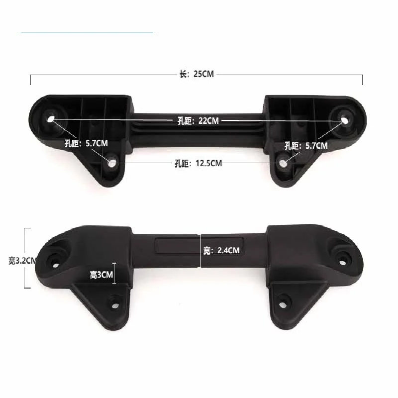 Suitcase Universal Replacement Parts Foot Nails Luggage Front Foot Accessories Plastic Durable Audio Station Foot Accessorie