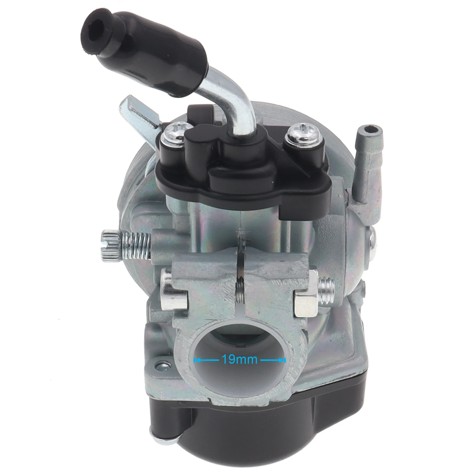 19mm Racing Carburetor with 58mm Air Filter for 2 Stroke Motorized DIrt Pit Pocket Bike 49cc 66cc 70cc 80cc