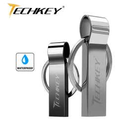 Super unidad Flash USB resistente al agua, Pen Drive de almacenamiento de metal, Memory Stick cel usb, 64GB, 32GB, 16GB, 8GB