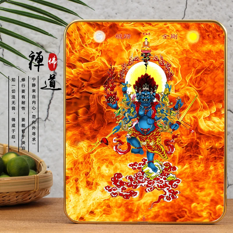 Great power, anger, decontamination, King Kong, Buddha portraits, worship paintings, decorative photo frame paintings