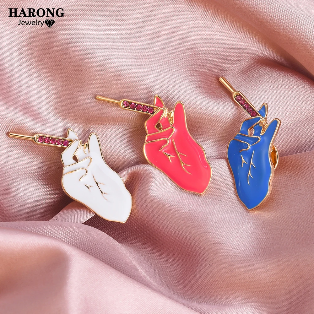 Cartoon Badge Hand … - image