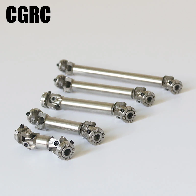 Metal Stainless Steel Transmission Shaft Universal Joint for 1/14 Tamiya RC Truck Trailer Tipper Sacnia 620 Actros Volvo MAN