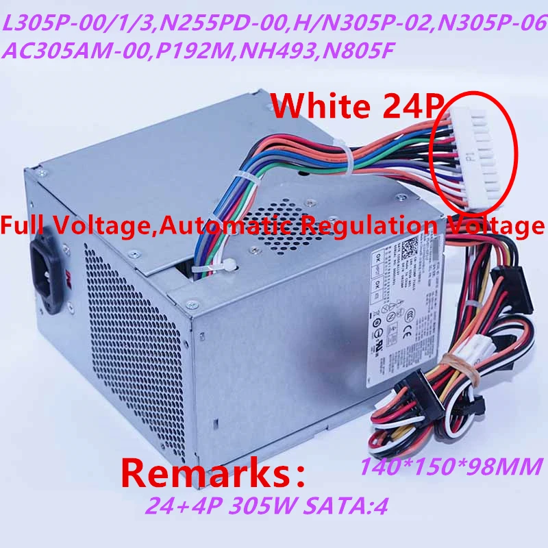 جديد الأصلي امدادات الطاقة لديل Optiplex 380 755 305W L305P-01 L305P-03 L305P-00 N305P-06 AC305AM-00 H305P-02 N305P-02