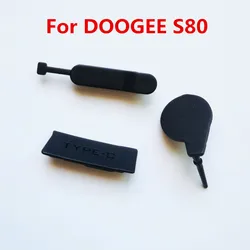 New Original Anti Dust Cato USB Antenna Plug For DOOGEE S80 Cell Phone Sim Tray Card Slot Cover Type-C Plug For DOOGEE S80 Lite