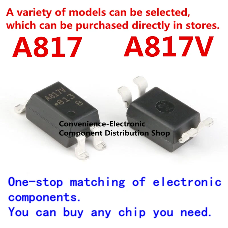 10PCS/PACK HCPL-817-56BE A817V A817 SOP4 HCPL-817 SMD