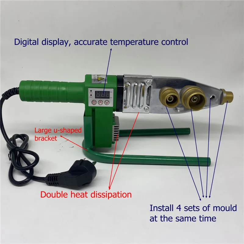 digital temperature display control maquina de solda ppr soldador plastico soldador para soldagem de tubos plasticos 2032 mm 01