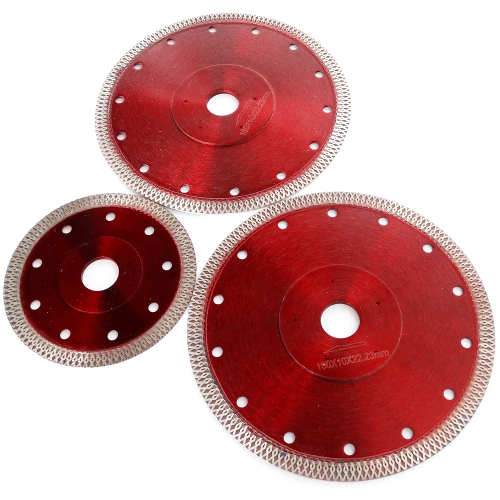 Superthin Diamond Saw Blade for Ceramic 115mm X Turbo Diamond Cutting Disc for Stone Tools