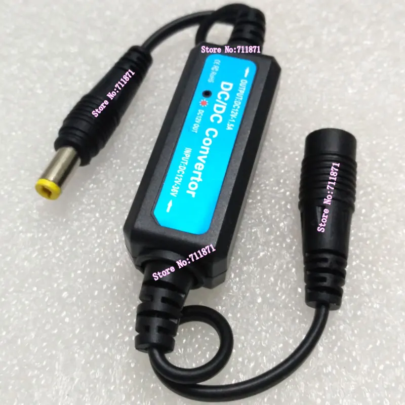 DC 36V to 12V Converter input DC 12-36V output 12V 1.5A Converter DC 36V Voltage drop 12V Voltage converter 36V to 12V adapter