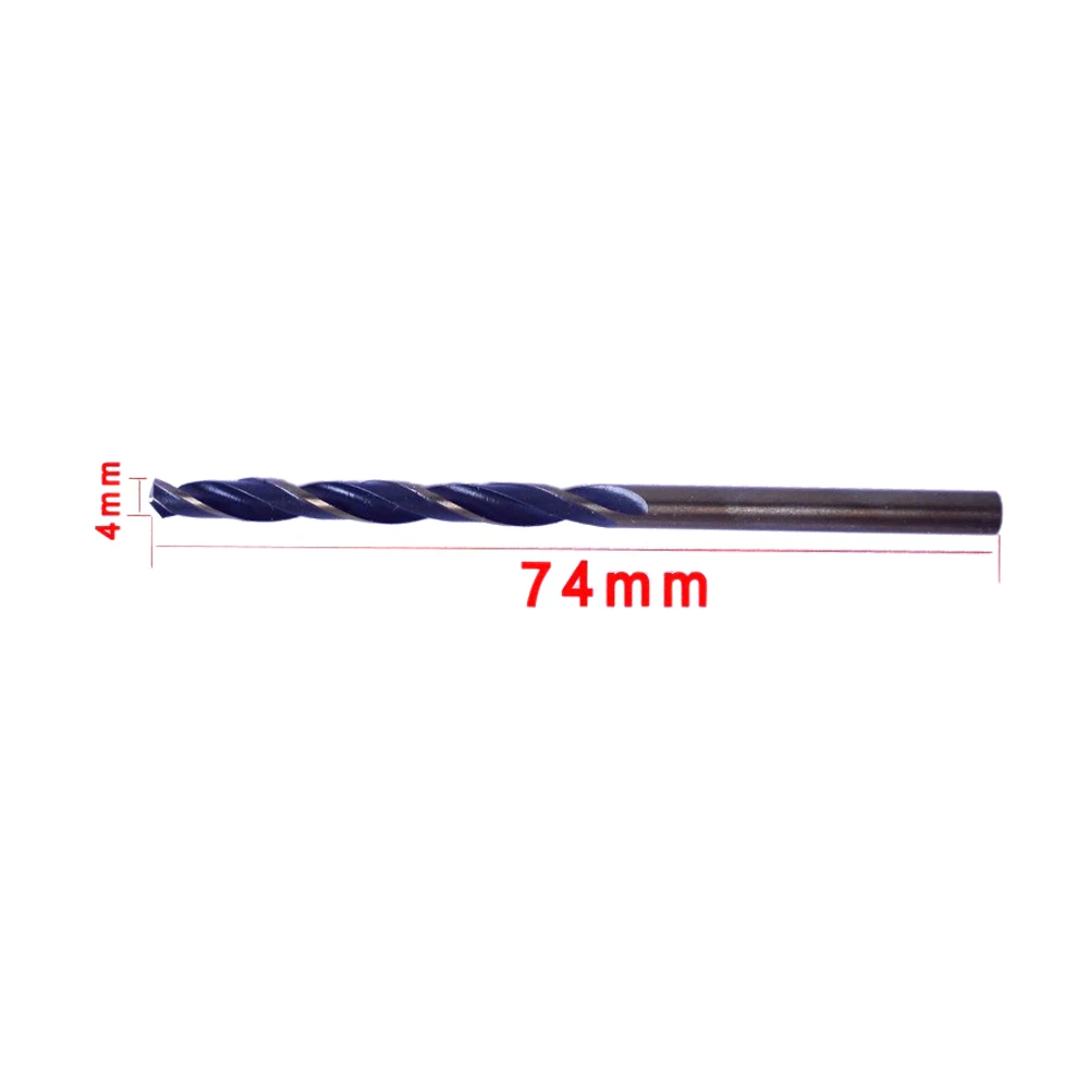 SIJIBOSI 10PC 4.0Mm Thẳng Vít Vặn Khoan Kim Loại Thép Không Gỉ HRC65-68