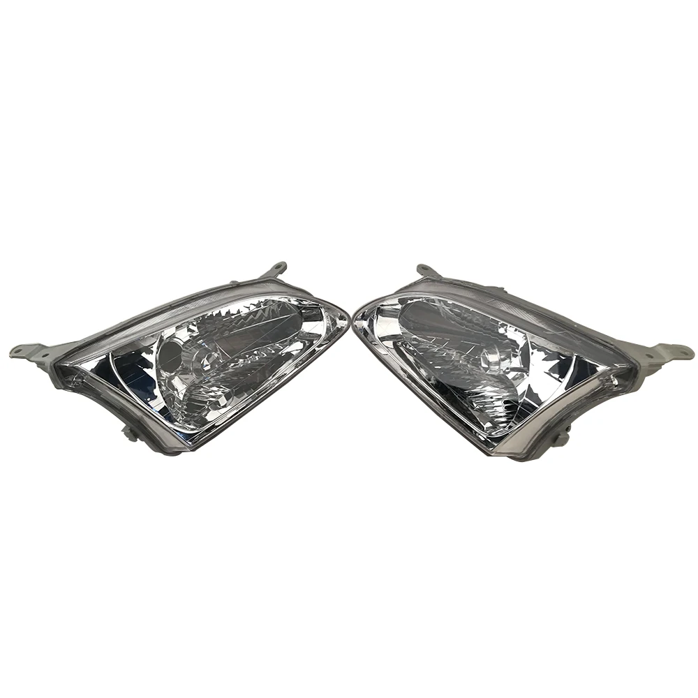 A Pair Car Fornt Headlight For Toyota Spacio Ae111 1997 1998 Automobile Head Lamp crystal