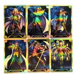 12pcs/set Saint Seiya Original Hangzhou City Toys Collection Book Hobbies Hobby Collectibles Game Collection Anime Cards