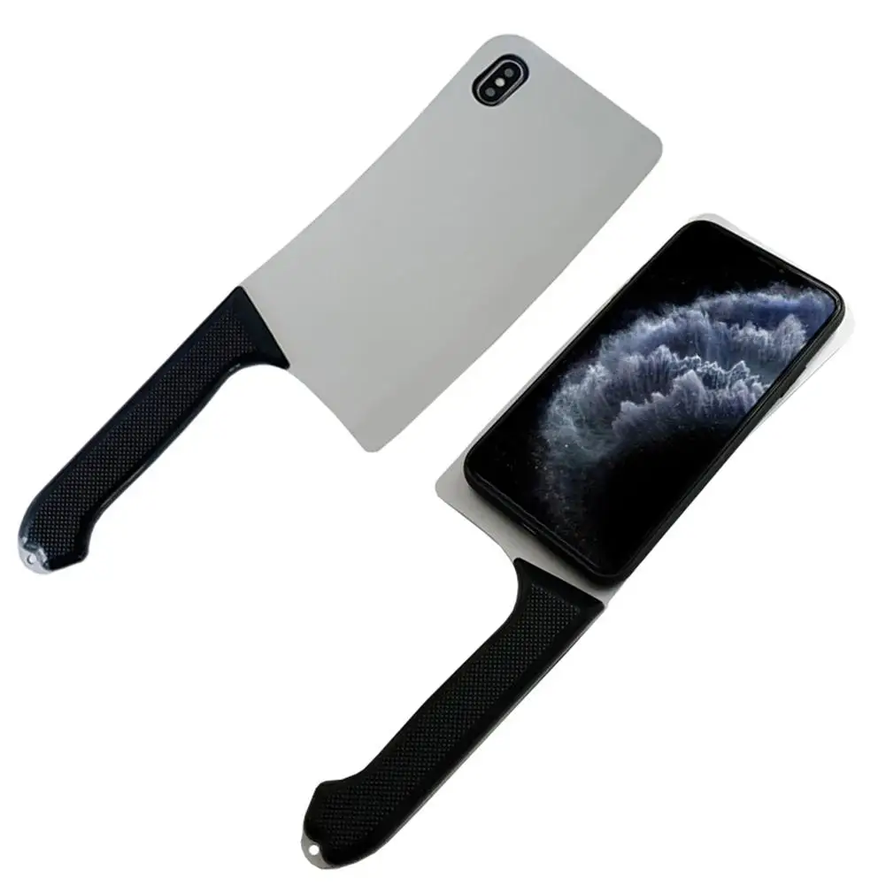 Funny Kitchen knife Phone Case For iphone 11 Pro XS Max 2020 Luxury Creativity 3D Silicone Soft Cover Coque