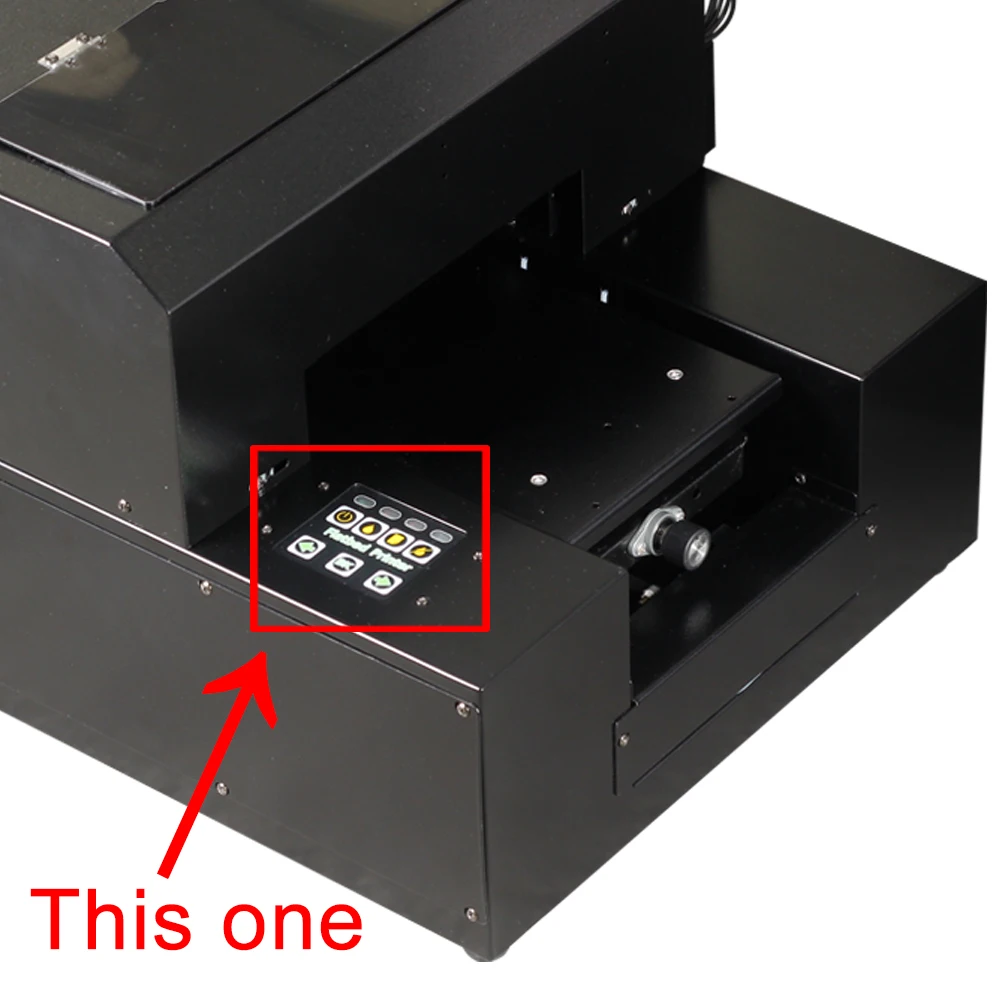 The switch panel of A4 UV and DTG printer suitable for L800 L805 rotary adjustment workbench Button Circuit Board Motherboard