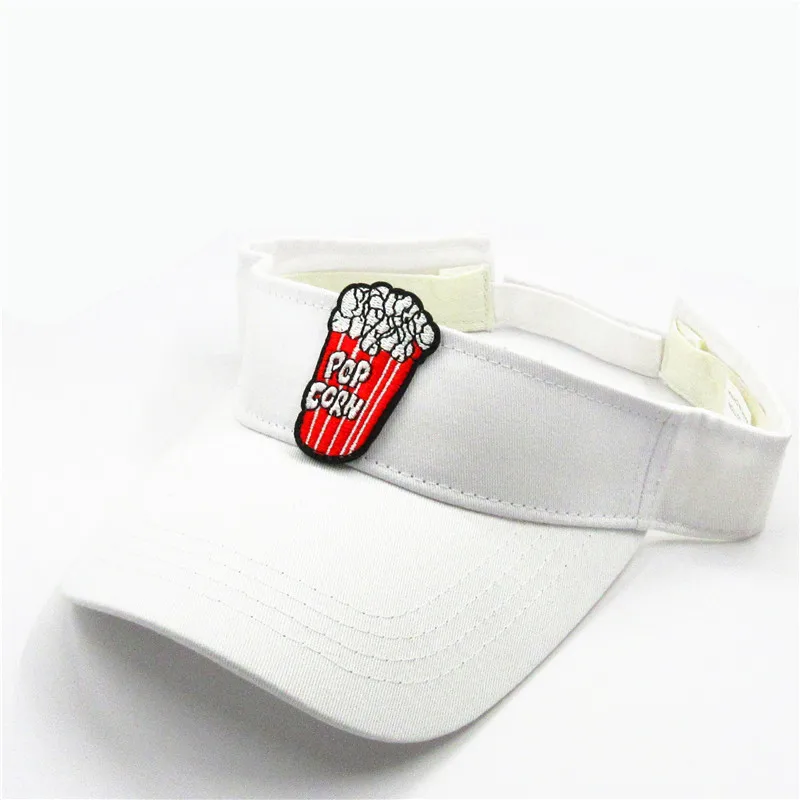 LDSLYJR Letter Popcorn Embroidery Visors Baseball Cap Adjustable Snapback Cap for Men and Women 108 - view 2