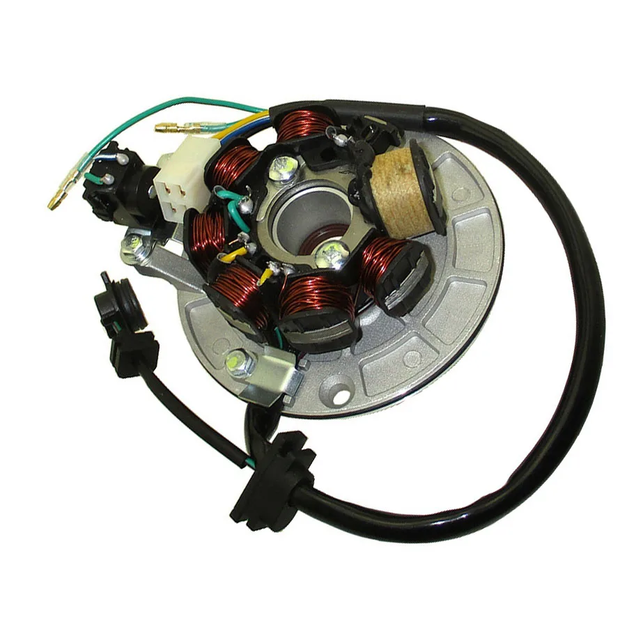 190CC Magneto Stator Rotor for Zongshen W190 2V Oil cooled Motorcycle Pit bike Dirt bike Engine