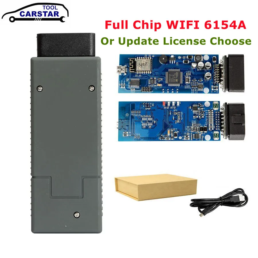 

6154a Full Chip Can Update Firmware&Licence no CD for VAG WIFI Connection OBD2 Diagnostic Scanner 6154 Support Multi-Languages