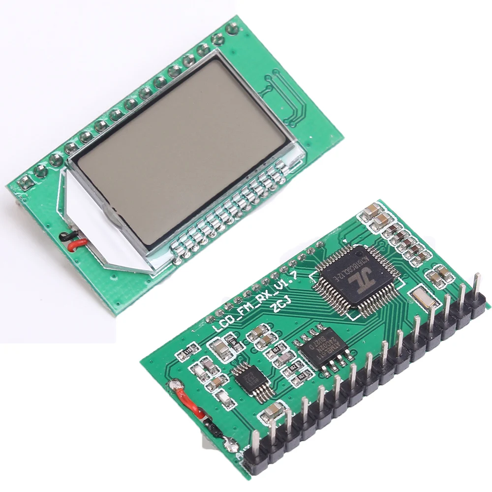 DSP PLL 87-108MHz Stereo FM Radio Receiver Module DIY Radio Receiver Digital LCD Display Frequency Modulation FM MW SW