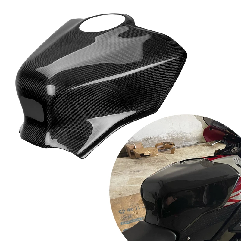 

Новый мотоциклетный 100% глянцевый чехол из углеродного волокна с полным покрытием бака обтекатель саржевого переплетения аксессуары для YAMAHA YZF R1 2015 2016 2017 2018