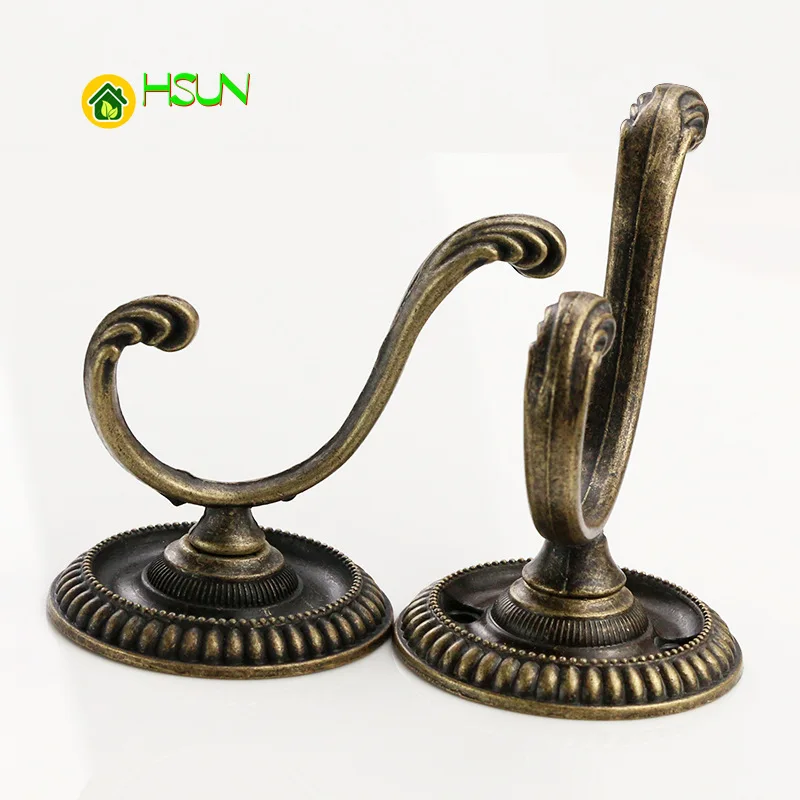 Wall Hook Vintage Antique China Style Behind Door For Home House Clothes Hat Bag Hanger Rack