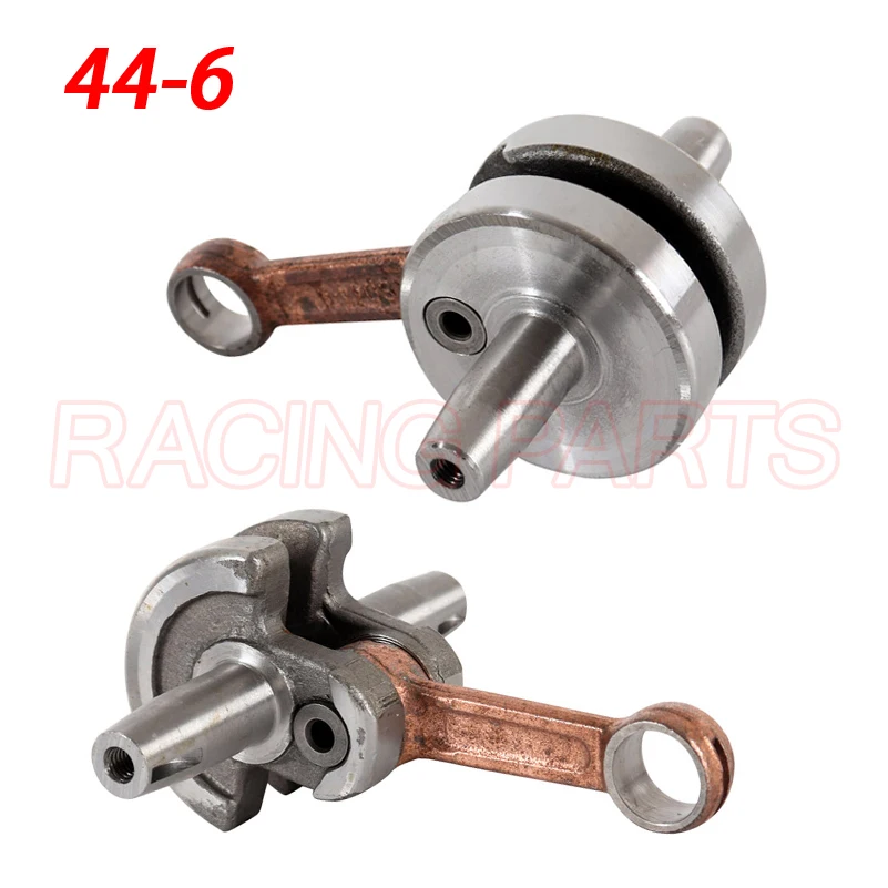 Motorcycle engine Crankshafts For 49cc 2 stroke Heavy Performance Pull Circle Semicircular Crankshaft Crank Shaft Gas Mini Pocke