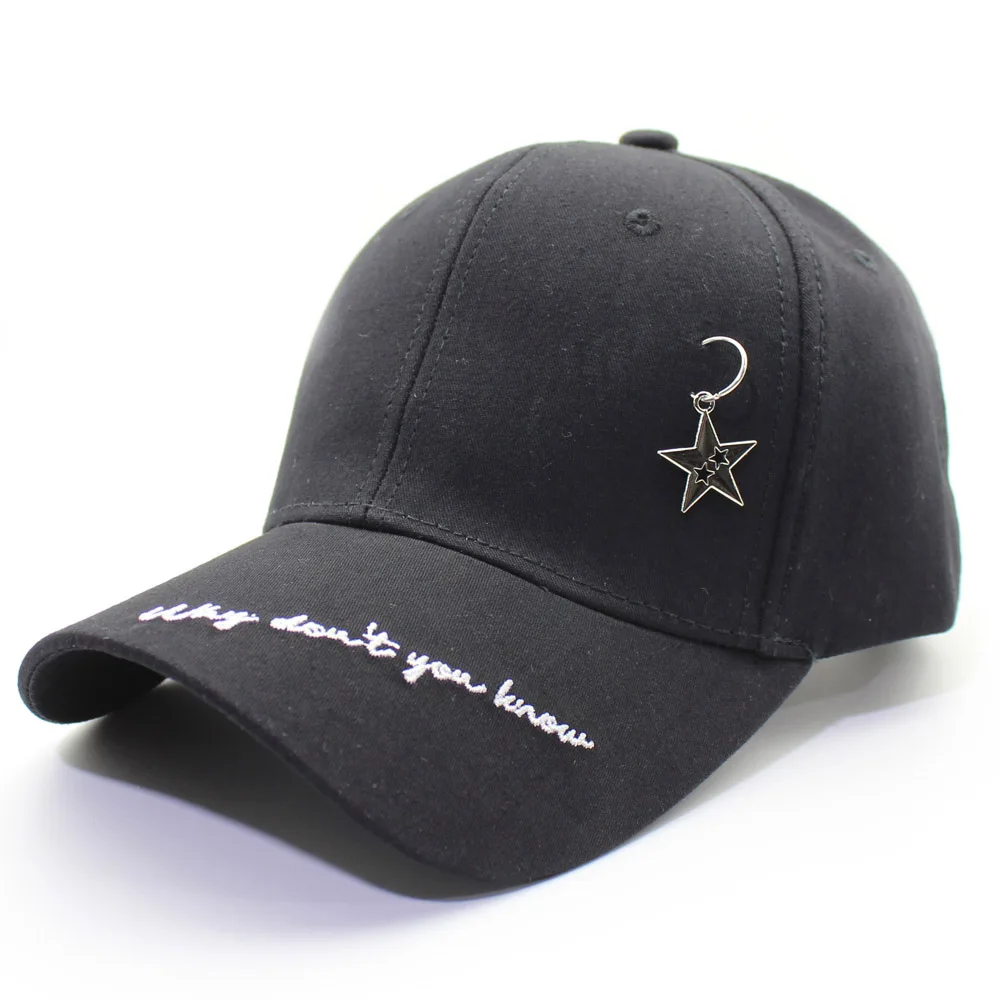 Women Men Snapback Baseball Cap Spring Summer Sport Hat Casual Hip Hop Caps Embroidery With Ring Dad Hats