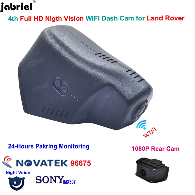 

Full HD 1600P Night Vision Auto Wifi Car Dvr Dash Cam Camera For Land Rover Discovery Sport 2015 2016 2017 2018 2019 2020 2021